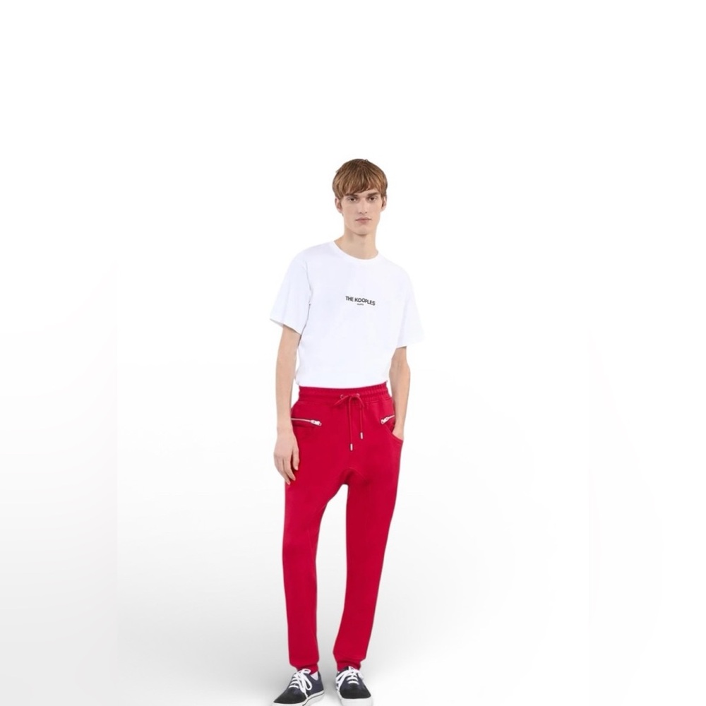 The Kooples Cotton Zip Sweatshirt/Sweatpants Outfit - Picture 16 of 17